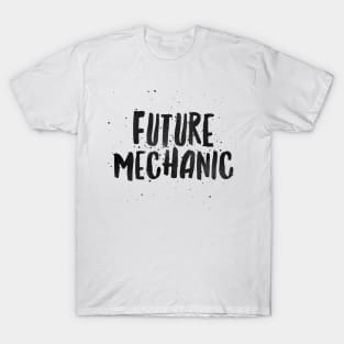Future Mechanic Black Text T-Shirt